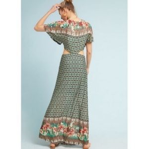 Anthropologie Farm Rio Lila Maxi Dress